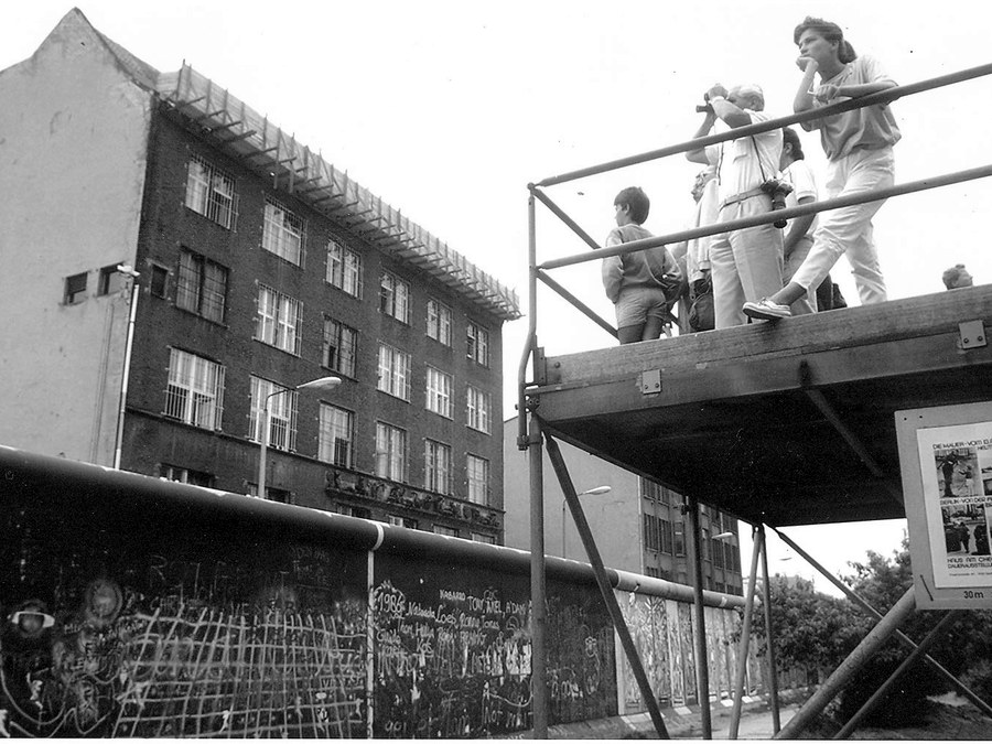 West Berlin street scene