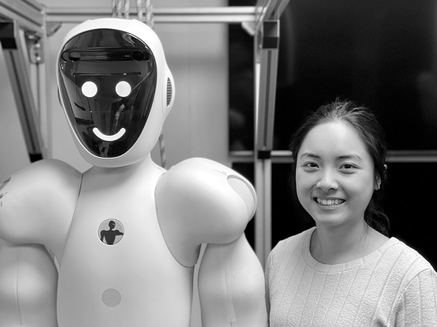 Human and humanoid collaborative robot